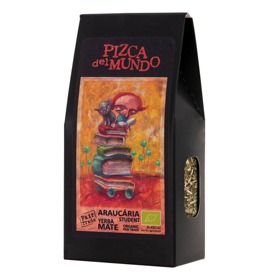 Yerba mate elaborada z Brazylii Araucaria student – 100g | ORGANIC - FAIR TRADE | Pizca del Mundo