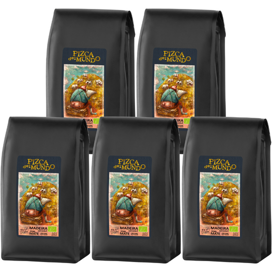 5x Madeira chillout - yerba mate relaksująca 500g | ORGANIC - FAIR TRADE | Pizca del Mundo