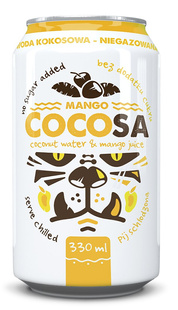 WODA KOKOSOWA Z SOKIEM Z MANGO 330 ml - DIET-FOOD (COCOSA)