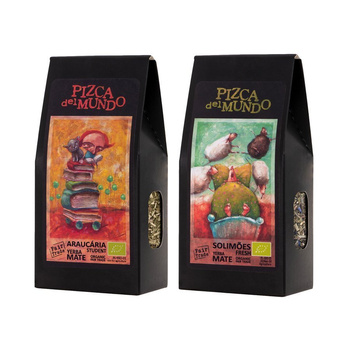 Zestaw STUDENCKI yerba mate 200g | ORGANIC - FAIR TRADE | Pizca del Mundo