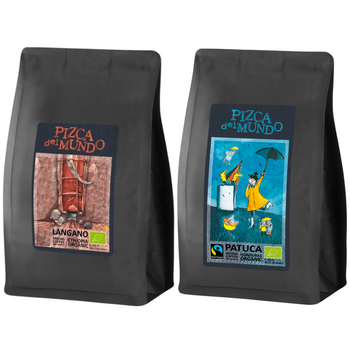 Zestaw kaw mielonych 250g x 2: Langano, Patuca | ORGANIC - FAIRTRADE | Pizca del Mundo