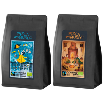 Zestaw kaw ziarnistych 250g x 2: Oconal, Ocotepeque | ORGANIC - FAIRTRADE | Pizca del Mundo