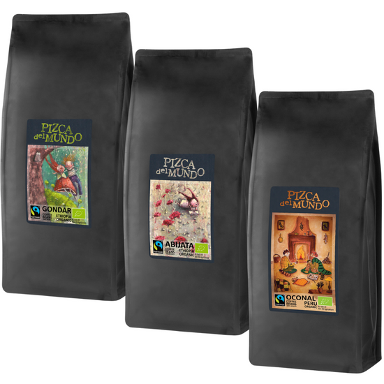 Zestaw Lalibela Legacy Roast 3x1000 g | ORGANIC - FAIRTRADE | Pizca del Mundo