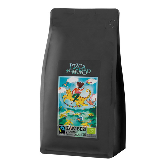 Czekolada do picia o smaku karmelowym Zambezi 750g | ORGANIC - FAIRTRADE | Pizca del Mundo
