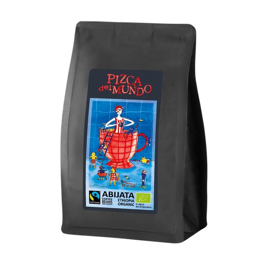 Kawa ziarnista espresso z Etiopii Abijata 250g | ORGANIC - FAIRTRADE | Pizca del Mundo