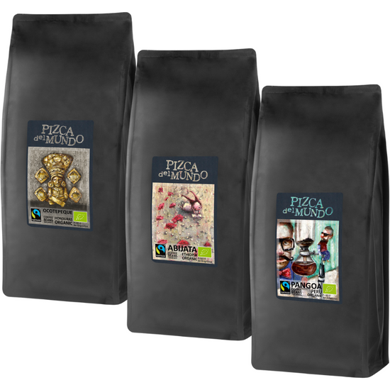 Zestaw Sidamo Sunset Blend 3x1000 g | ORGANIC - FAIRTRADE | Pizca del Mundo