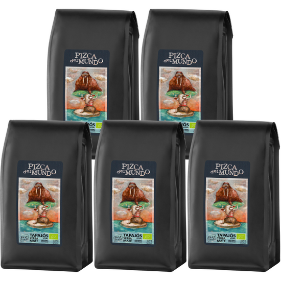 5x Tapajos vital - yerba mate wzmacniająca 500g | ORGANIC - FAIR TRADE | Pizca del Mundo