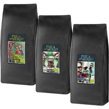 Zestaw Abyssinia Roast 3x1000 g | ORGANIC - FAIRTRADE | Pizca del Mundo