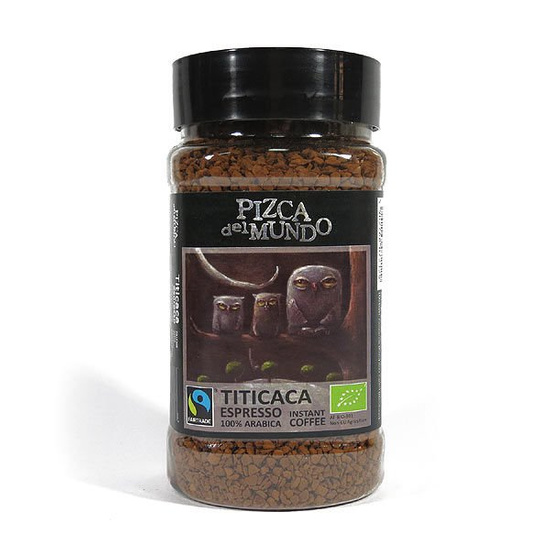 Kawa rozpuszczalna z krajów Ameryki Południowej Titicaca espresso 100g | ORGANIC - FAIRTRADE | Pizca del Mundo