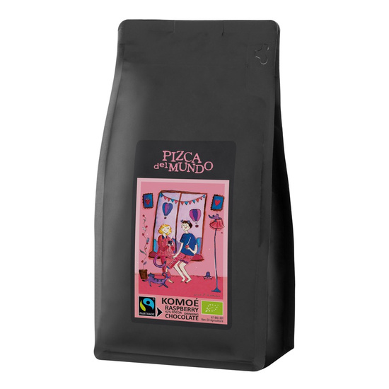 Czekolada do picia o smaku malinowym Komoe 750g | ORGANIC - FAIRTRADE | Pizca del Mundo