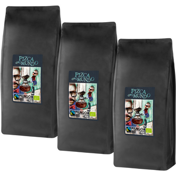 Zestaw Kawa ziarnista z Peru Pangoa 3x1000 g | ORGANIC - FAIRTRADE | Pizca del Mundo