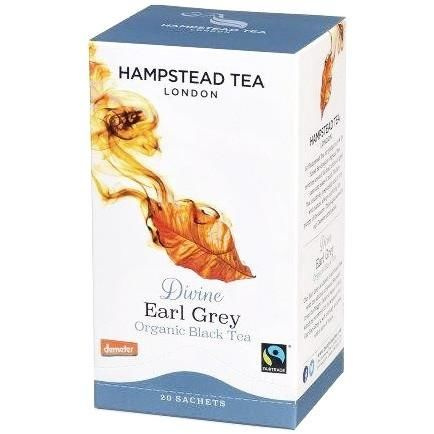 Divine Earl Grey - herbata czarna (saszetki) 40g | ORGANIC - FAIRTRADE | Hampstead