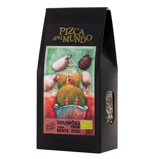 Yerba mate miętowa Solimoes fresh 100g | ORGANIC - FAIR TRADE | Pizca del Mundo